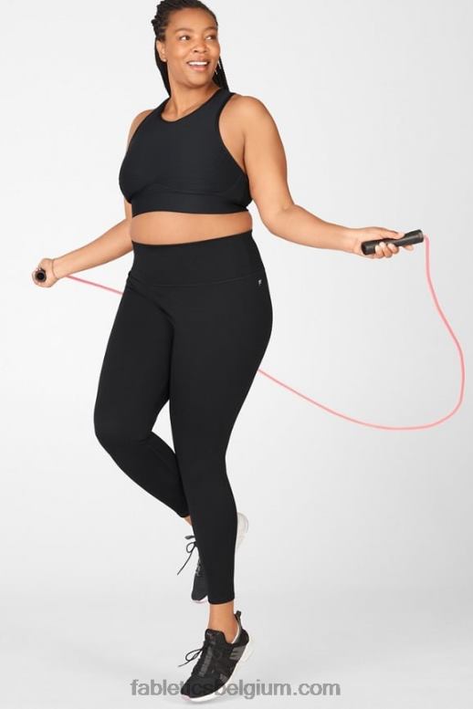 zwart vrouwen blare medium impact sportbeha ii Fabletics LH20J1905