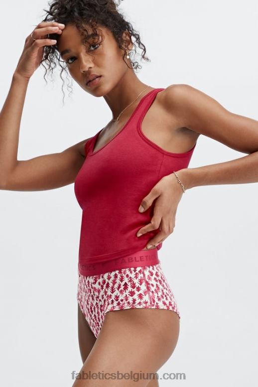 bossen vrouwen 24-7 slip met hoge taille Fabletics LH20J2873
