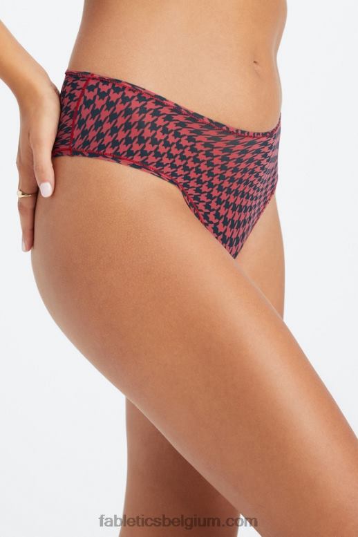 gedraaide keperstof vrouwen fine touch klassieke slip Fabletics LH20J2830