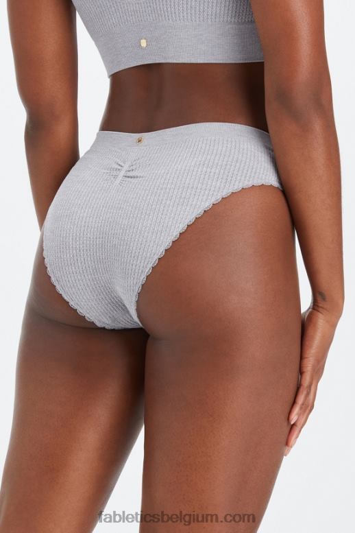 klassieke grijze heide vrouwen kabel gebreide slip Fabletics LH20J2821