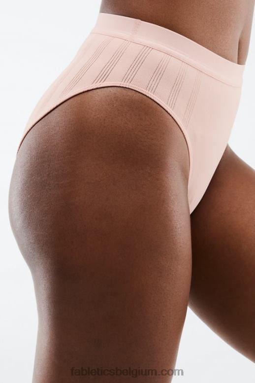 stoffige rozet vrouwen hoog getailleerde sculptknit slip Fabletics LH20J2854