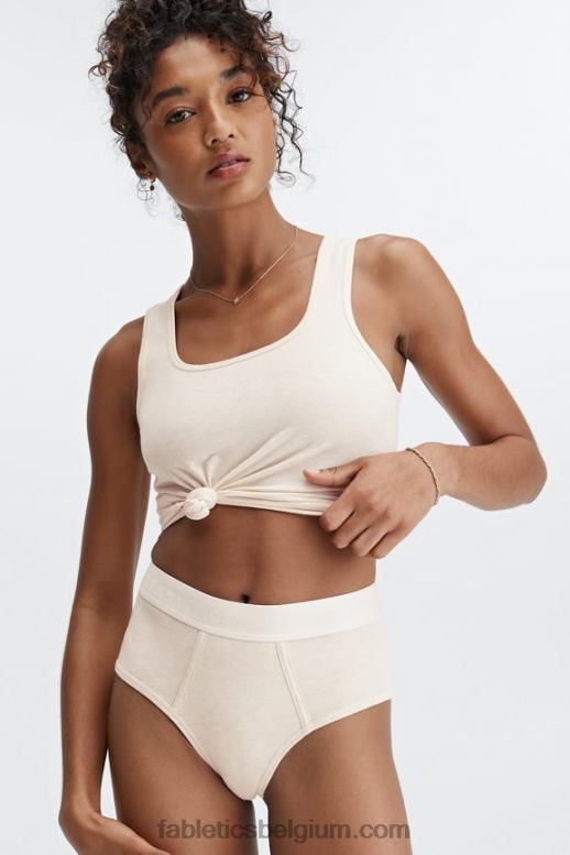 tapioca heide vrouwen 24-7 slip met hoge taille Fabletics LH20J2868
