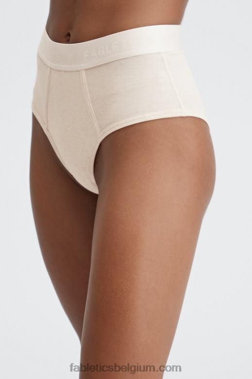 tapioca heide vrouwen 24-7 slip met hoge taille Fabletics LH20J2868