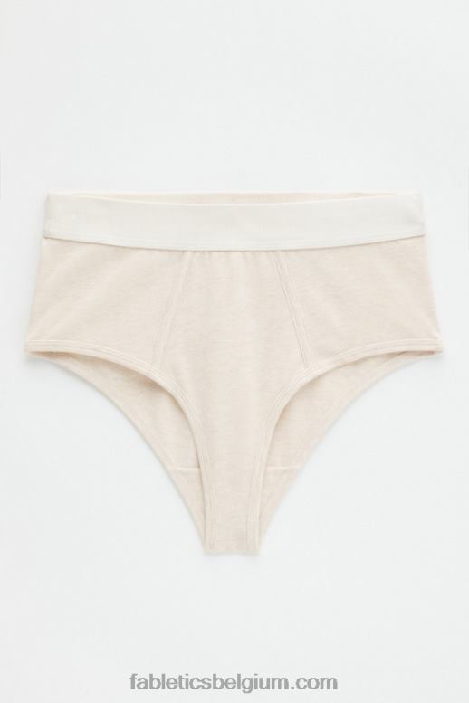 tapioca heide vrouwen 24-7 slip met hoge taille Fabletics LH20J2868