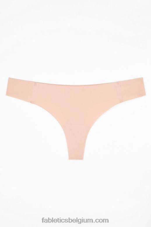 taupe vrouwen de no-show string Fabletics LH20J2822