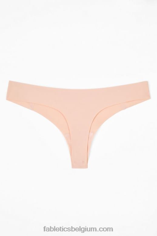 taupe vrouwen de no-show string Fabletics LH20J2822