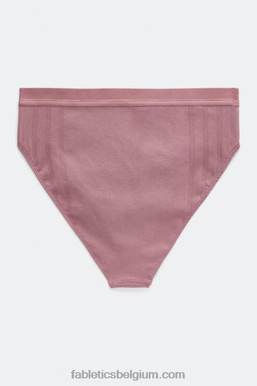 terra roze vrouwen hoog getailleerde sculptknit slip Fabletics LH20J2856