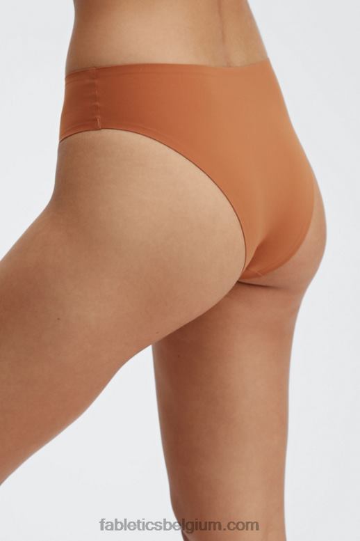 verbrande baksteen vrouwen aiko hi-cut brutale bonded slip Fabletics LH20J2904