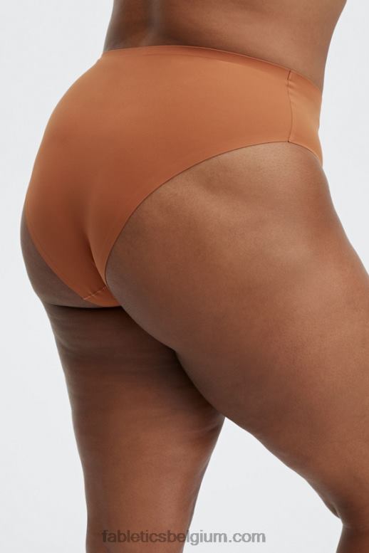 verbrande baksteen vrouwen aiko hi-cut brutale bonded slip Fabletics LH20J2905