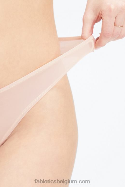 zand vrouwen fijn aanvoelende string Fabletics LH20J2848