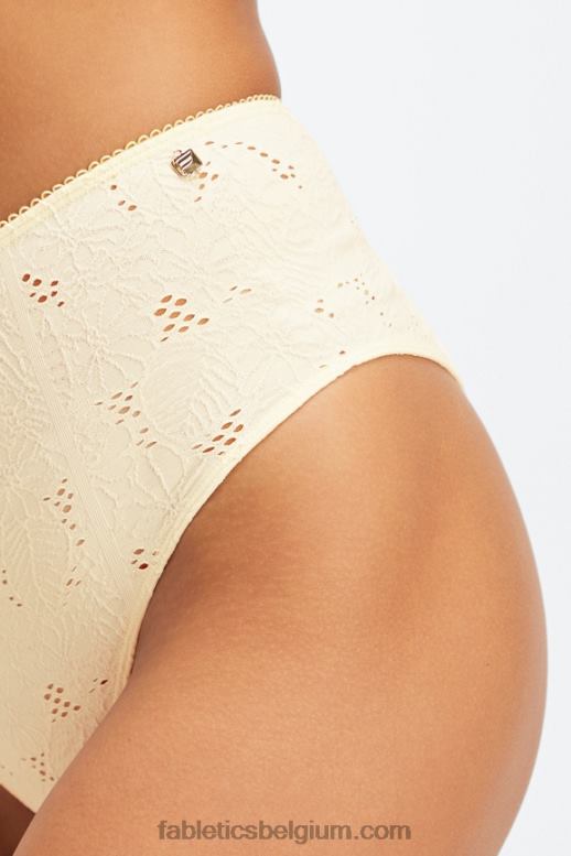 zilverreiger/vervaagde limoen vrouwen naadloze kanten brutale slip Fabletics LH20J2897