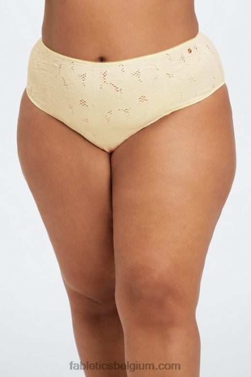 zilverreiger/vervaagde limoen vrouwen naadloze kanten brutale slip Fabletics LH20J2898