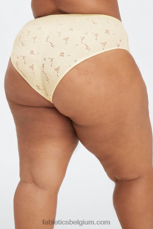 zilverreiger/vervaagde limoen vrouwen naadloze kanten brutale slip Fabletics LH20J2898
