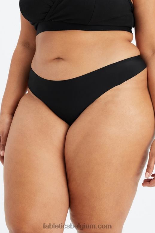 zwart vrouwen de no-show string Fabletics LH20J2824
