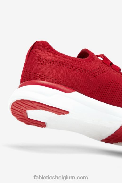 klassiek rood vrouwen de alledaagse sneaker Fabletics LH20J2942