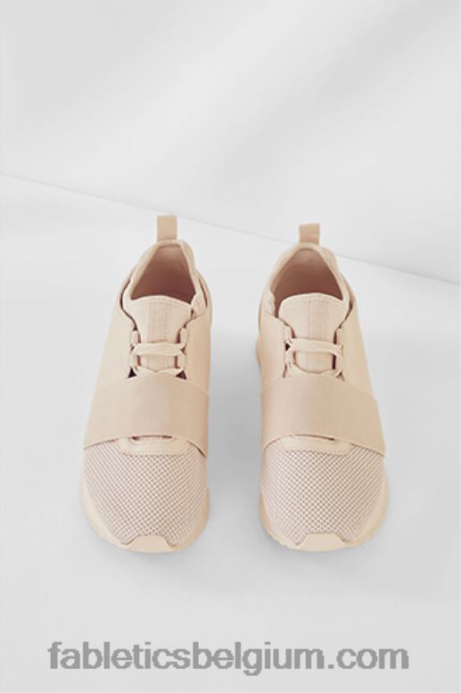 naakte blos vrouwen combinatie mesh sneaker Fabletics LH20J2964