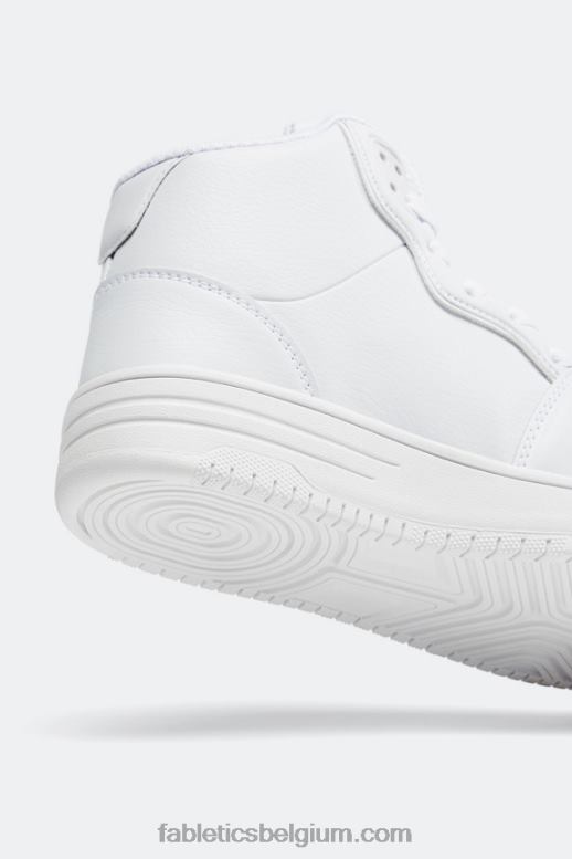 wit vrouwen hoge lifestyle-sneaker Fabletics LH20J2944