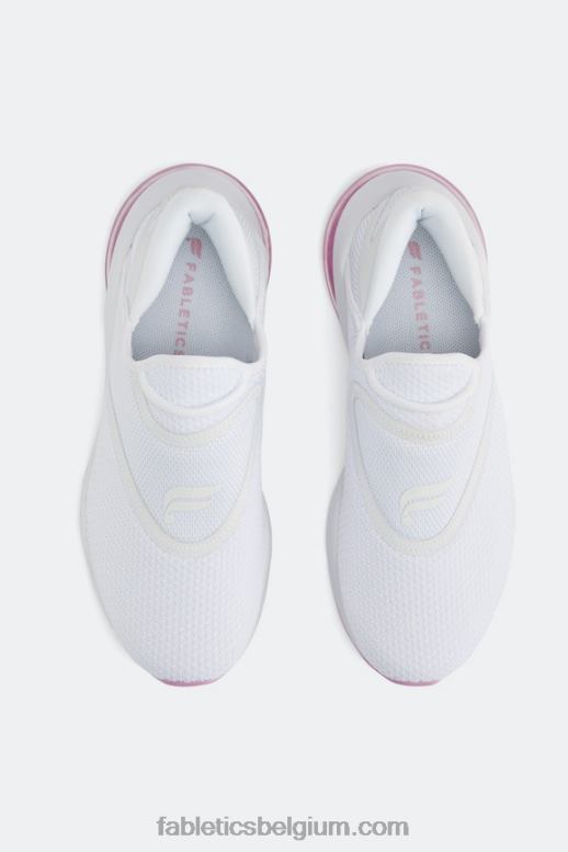 wit vrouwen instapper performance sneaker Fabletics LH20J2954
