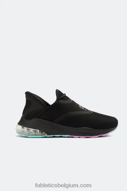 zwart/multi vrouwen instapper performance sneaker Fabletics LH20J2953
