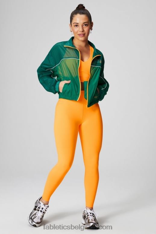 diepe cipres/multi/ombre sport vrouwen payton geweven jas Fabletics LH20J2757