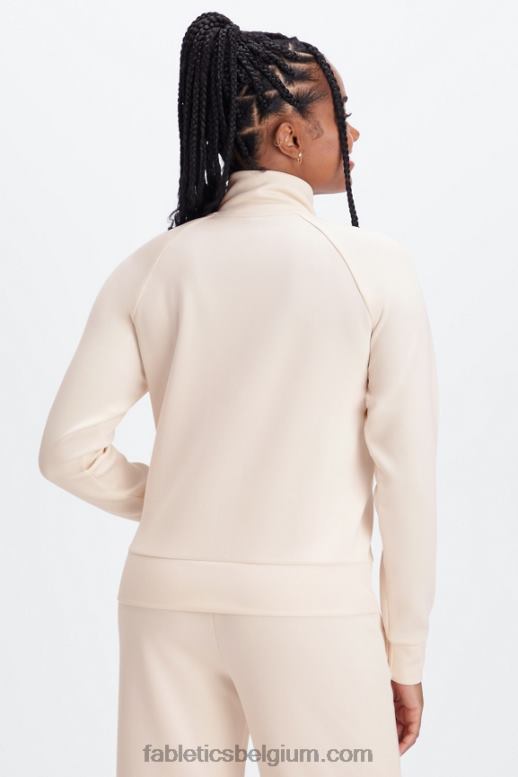 haver vrouwen pluche interlock jack met volledige ritssluiting Fabletics LH20J2808