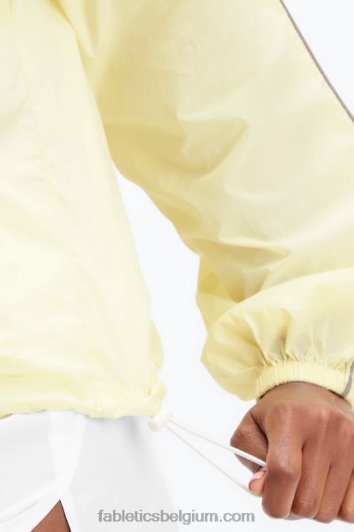 licht peer/helder wit vrouwen oversized vlieggewicht windjack Fabletics LH20J2747