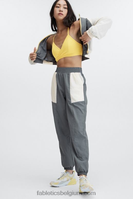 onweerswolk multi vrouwen alayia trainingsjack met kleurvlakken Fabletics LH20J2811