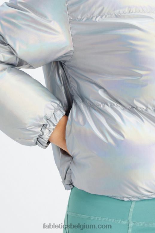 prismatisch vrouwen dwaal holografische bijgesneden kogelvis Fabletics LH20J2772