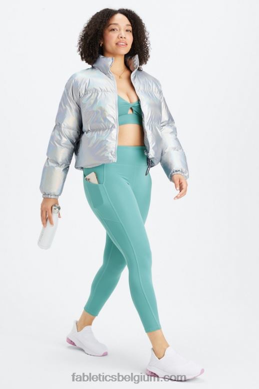 prismatisch vrouwen dwaal holografische bijgesneden kogelvis Fabletics LH20J2772