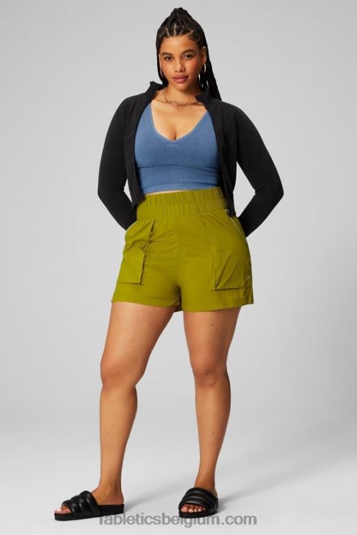 wijnoogst zwart vrouwen wolk naadloos cropped jack Fabletics LH20J2749
