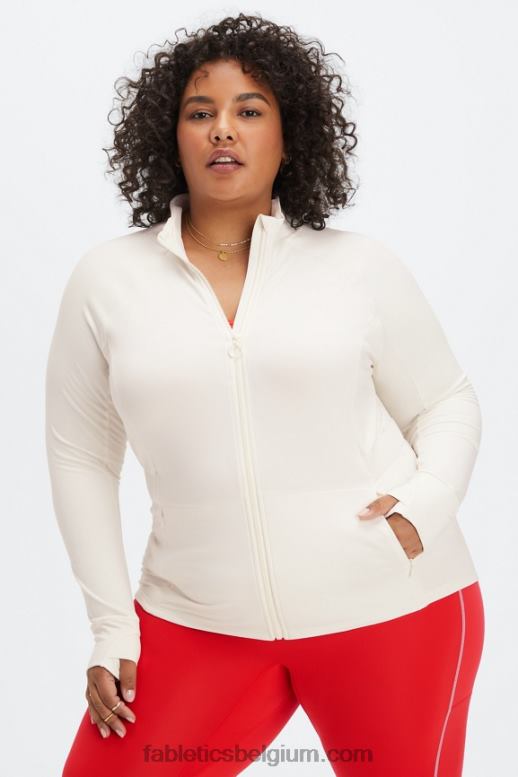 zilverreiger vrouwen trinity performance jack voor koud weer Fabletics LH20J2636