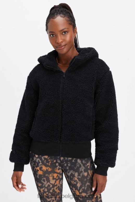 zwart vrouwen top teddy jack Fabletics LH20J2789