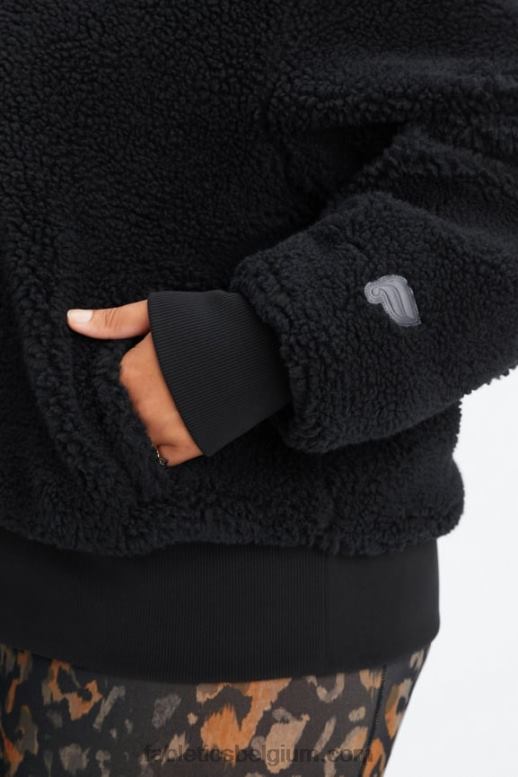 zwart vrouwen top teddy jack Fabletics LH20J2790