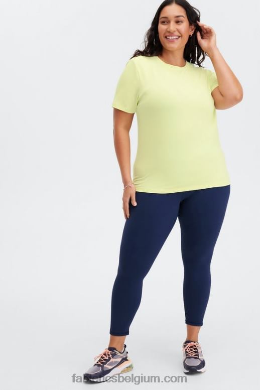 citroen creme vrouwen dry-flex T-shirt Fabletics LH20J2019
