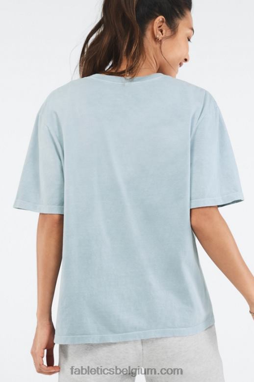 echt indigolicht vrouwen vriendje tee Fabletics LH20J2085
