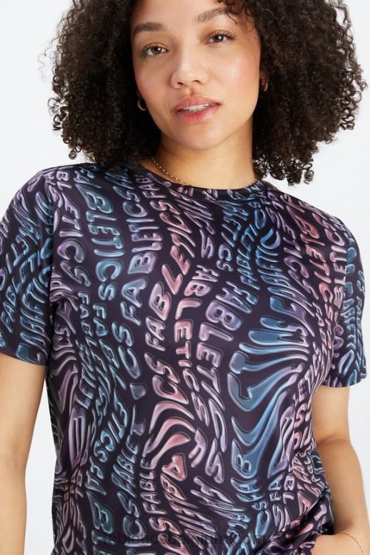 geest smelt vrouwen dry-flex T-shirt Fabletics LH20J2009