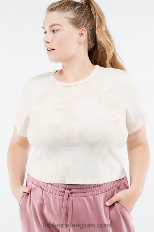 haver tie-dye vrouwen cora slank T-shirt Fabletics LH20J2071