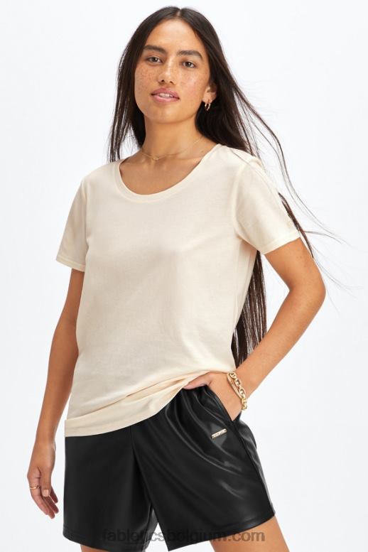 haver vrouwen T-shirt van 100% katoenen jersey Fabletics LH20J1992