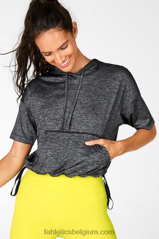 nacht heide vrouwen bea hoodie met korte mouwen Fabletics LH20J2109