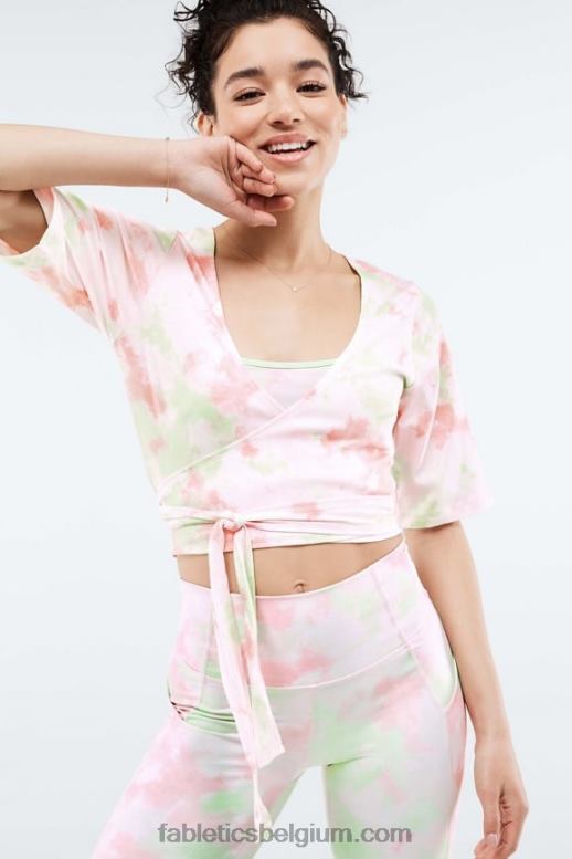 pixie etherisch vrouwen Laila wikkeltop Fabletics LH20J2057