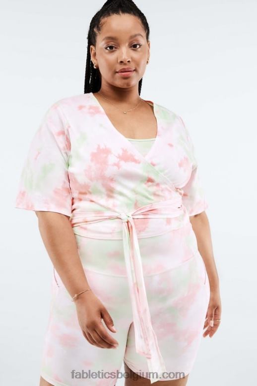 pixie etherisch vrouwen Laila wikkeltop Fabletics LH20J2058