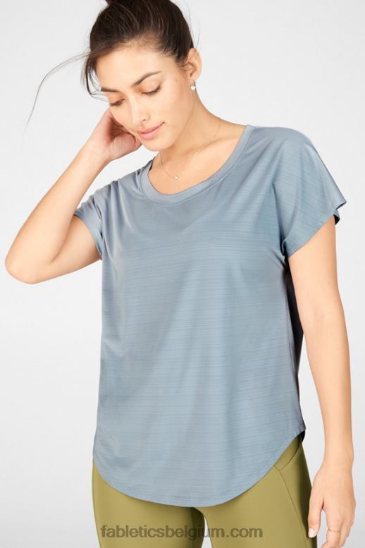 regenwolk vrouwen milieubewust T-shirt Fabletics LH20J2094