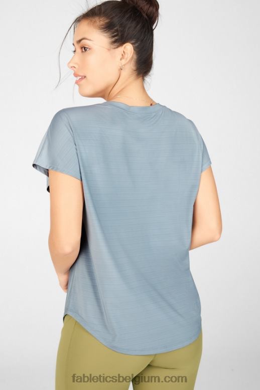 regenwolk vrouwen milieubewust T-shirt Fabletics LH20J2094