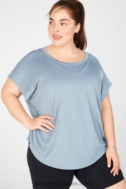 regenwolk vrouwen milieubewust T-shirt Fabletics LH20J2095