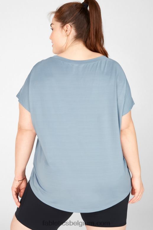 regenwolk vrouwen milieubewust T-shirt Fabletics LH20J2095