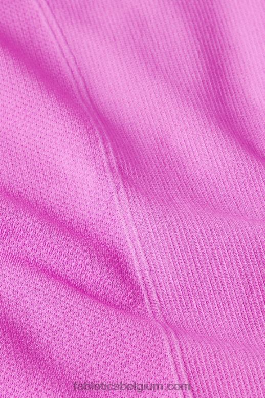 roze ontsnapping vrouwen feather tech top met korte mouwen Fabletics LH20J1947