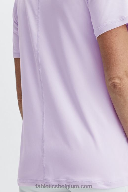 wazige iris vrouwen phoenix lite top met korte mouwen Fabletics LH20J1983