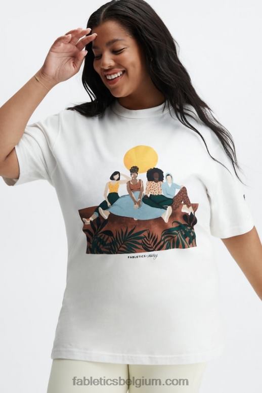 wolken danser vrouwen harmonie unisex T-shirt Fabletics LH20J2076
