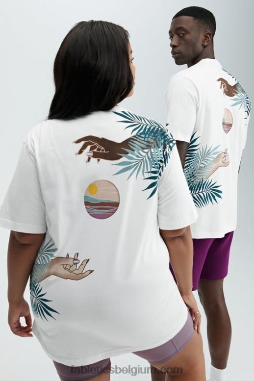 wolken danser vrouwen verwante unisex tee Fabletics LH20J2074