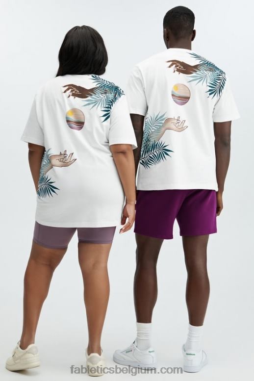 wolken danser vrouwen verwante unisex tee Fabletics LH20J2074